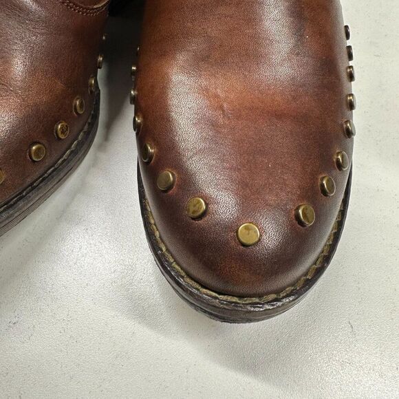 Circle G by Corral Ladies Studded Straps Bootie Shoe Q5096 Womens Size 7.5 Cogna - Picture 4 of 14